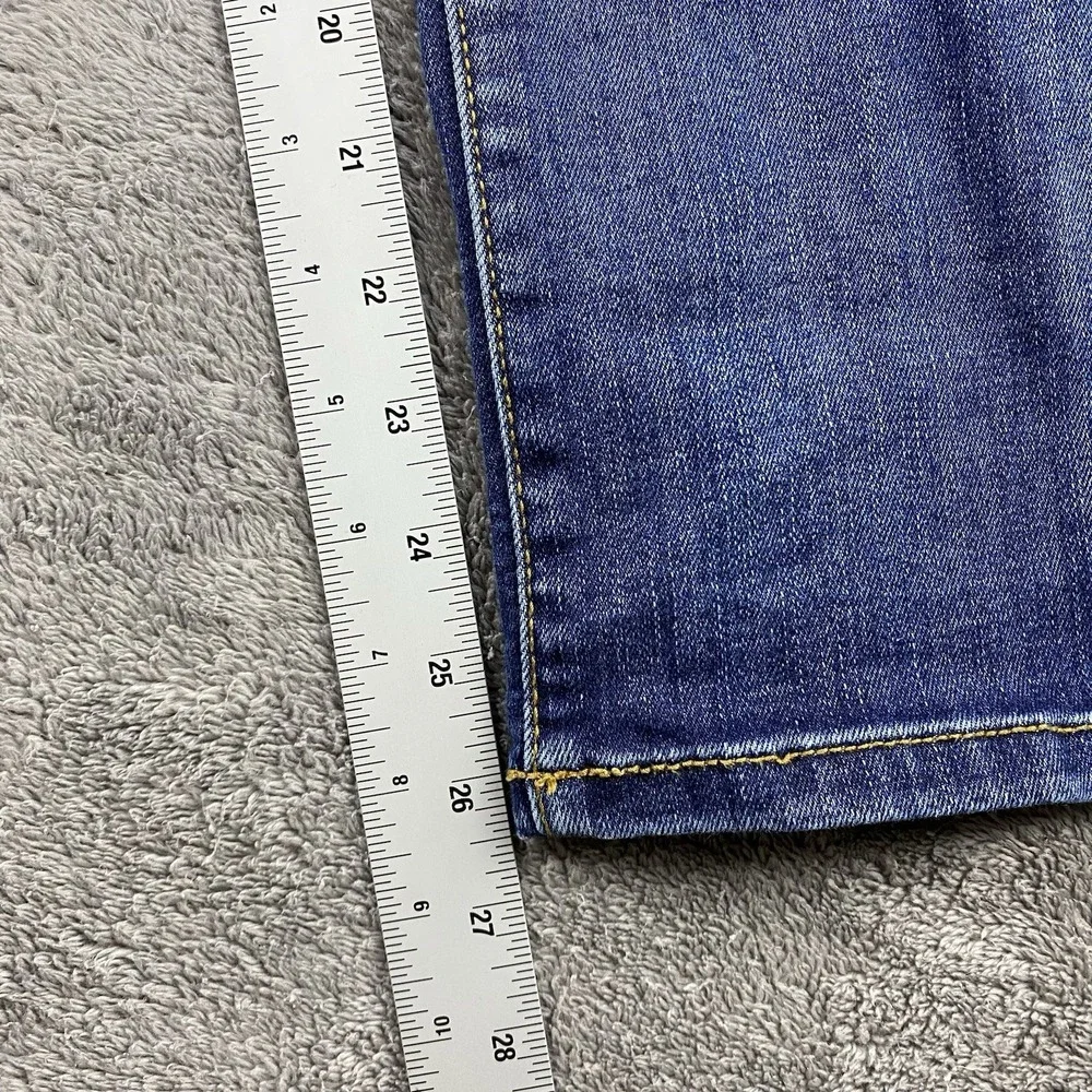 Judy Blue Skinny Fit Capri‎ Jeans Womens 7/28 Blue Mid Rise Denim